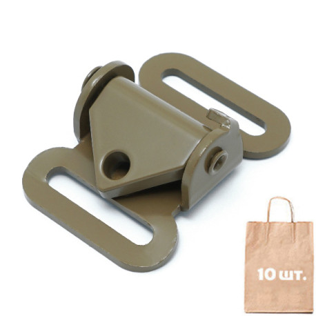 Регулятор Збройового Ременю 25 мм Cam Lock Type 1. Упаковка 10 шт.
