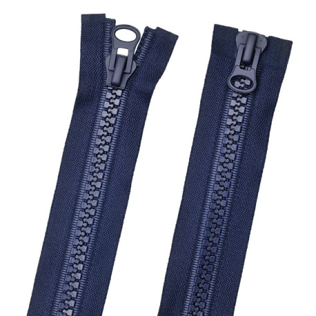 Молния 10 мм Тракторная 2 бегунка черный