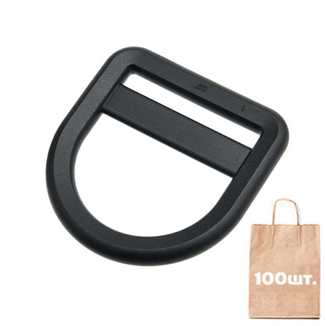 Полукольцо 40 мм Heavy Cooler D-Ring WJ. Упаковка 100 шт.