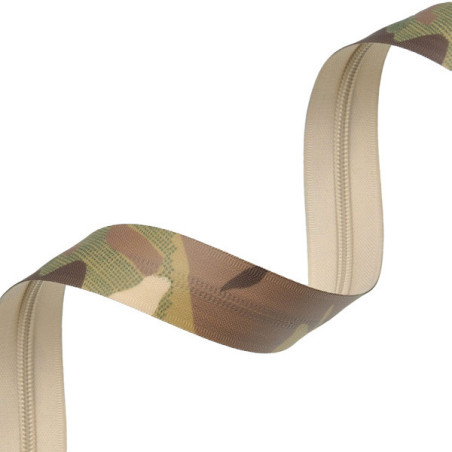 Блискавка №5 NWR Multi Camouflage Tan рулонна, 1 метр