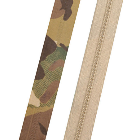 Блискавка №5 NWR Multi Camouflage Tan рулонна, 1 метр