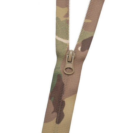 Молния №5 Реверсная Multi Camouflage + Tan 65 см