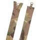 Блискавка №5 Реверсна Multi Camouflage + Tan 75 см 2 бігунка