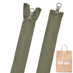 Молния №5 Мембранная New Type WR 2 бегунка 90 см. Упаковка 50 шт.