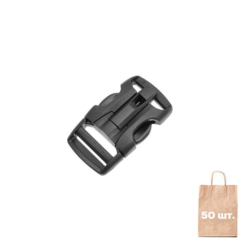 Фастекс зі свистком 20 мм X Wing Buckle WJ. Упаковка 50 шт.