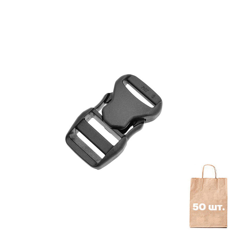 Фастекс 15 мм Lion Helmet Buckle WJ. Упаковка 50 шт.