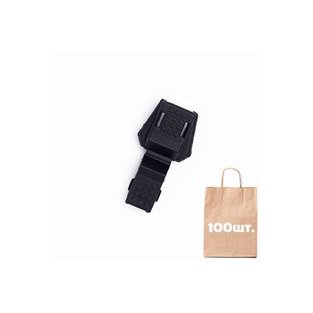 Наконечник Zip Cord. Упаковка 100 шт. Black