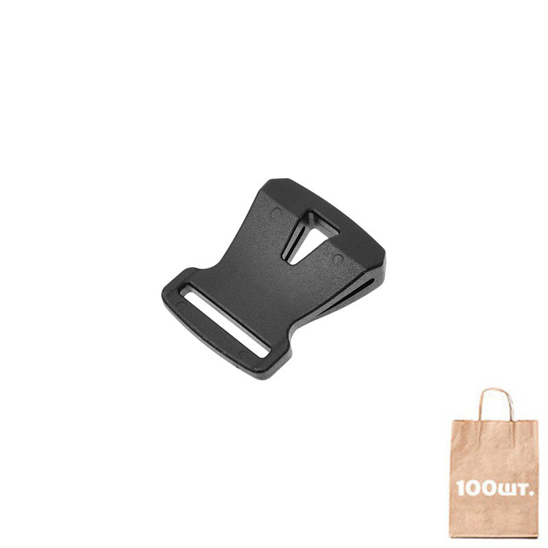 Рамка нагрудна 15 мм Chest Strap Clip WJ. Упаковка 100 шт.