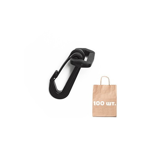 Карабін 25 мм Safe Snap Hook WJ. Упаковка 100 шт.