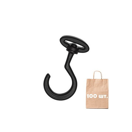Крюк для сумки 25 мм Wash Hook WJ. Упаковка 100 шт.