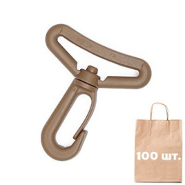 Карабін 40 мм Hangman RH WJ. Упаковка 100 шт.
