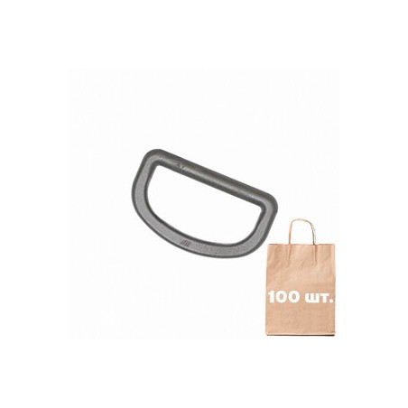 Півкільце 40 мм HD D ring WJ. Упаковка 100 шт.