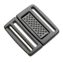 Плоский Фастекс 20 мм Low Profile Center Push Buckle WJ