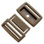 Плоский Фастекс 20 мм Low Profile Center Push Buckle WJ. Упаковка 50 шт.