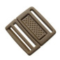 Плоский Фастекс 20 мм Low Profile Center Push Buckle WJ. Упаковка 50 шт.