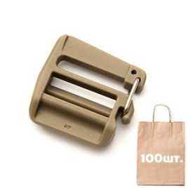 Компресійний гачок з замком 25 мм H.D. Gate Keeper Lock Right WJ. Упаковка 100 шт.