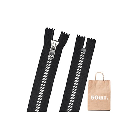 Молния 8 мм металл зуб SL Bullet 18 см