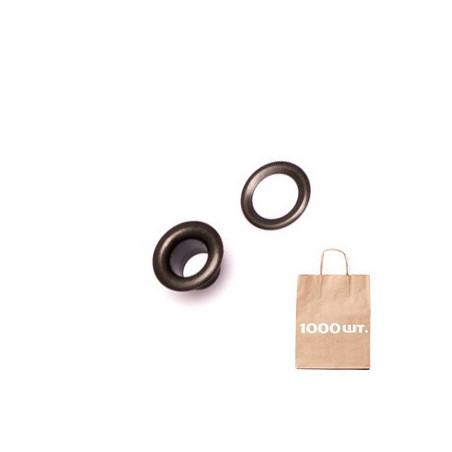 Люверс 5 мм NO:3 BRASS EYELET. Упаковка 1000 шт.