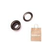 Люверс 6 мм NO:4 BRASS EYELET. Упаковка 1000 шт.