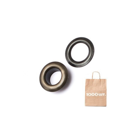 Люверс 8 мм NO:5 BRASS EYELET. Упаковка 1000 шт.