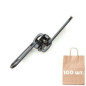 Бігунок №8 Non Lock 2 Puller, MAX Zipper. Упаковка 100 шт.