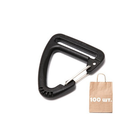 Карабін 25 мм Triangle Metal Hook WJ. Упаковка 100 шт.