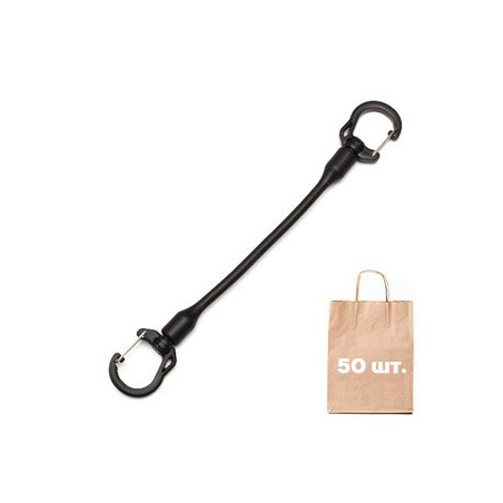Шнур Bungee Key Clip 28,5 см WJ. Упаковка 50 шт.