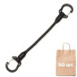 Шнур Bungee Key Clip 28,5 см WJ. Упаковка 50 шт.