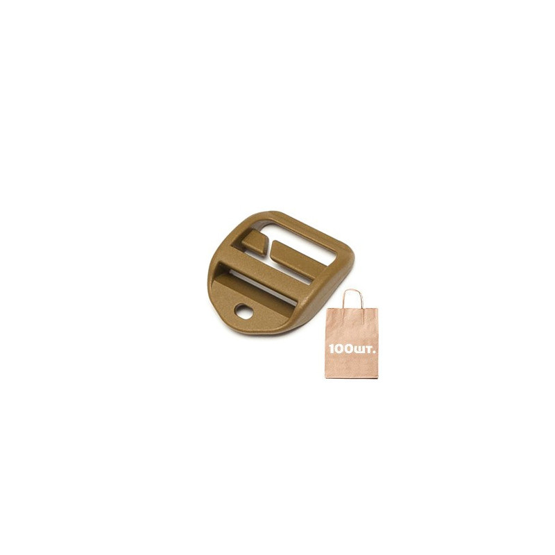 Регулятор Ременю 25 мм QA Lock with Hole WJ. Упаковка 100 шт.