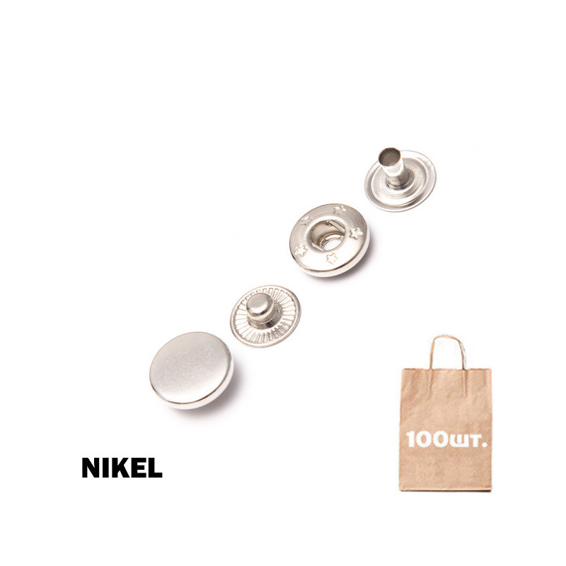 Кнопка Спіральна COIN CAP SPRING 12,5 мм