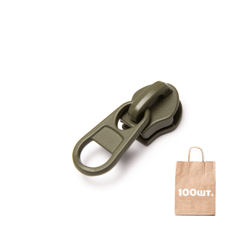Бегунок №8 Non Lock, ВС Puller, MAX Zipper. Упаковка 100 шт.