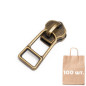 Бігунок №5 NL Wire puller Metal brass, трактор. Упаковка 100 шт. Бігунок №5 NL Wire puller Metal brass, трактор. Упаковка 100 шт.