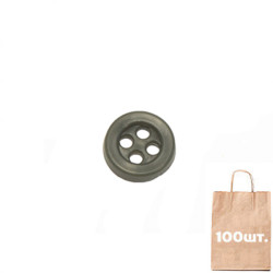 Пуговица 4Hole Button 11D Нейлон. Упаковка 100 шт.