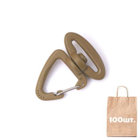 Карабін 25 мм Swivel Triangle Metal Hook WJ