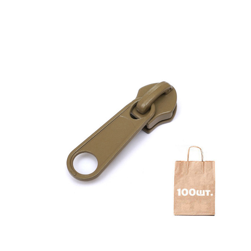 Бігунок №10 Non Lock, MAX Zipper Черный