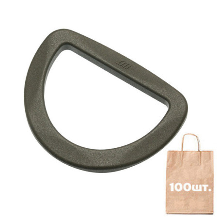 D кільце 40 мм Smoothy Hydee D-ring WJ. Упаковка 100 шт.